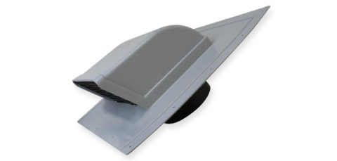 Low profile roof vent